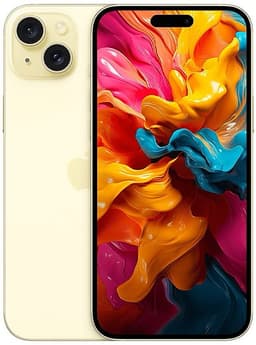 Apple iPhone 15 Plus 128 GB gul
