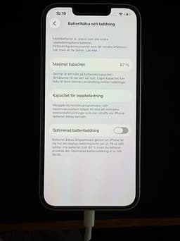 Apple iPhone 14 128 GB vit Ny skärm, nytt skärmskydd,