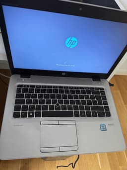 HP EliteBook laptop 14 tum silver Intel Core i5 Bang & Olufsen