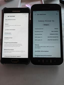 Samsung j3 samsung XCover 4s