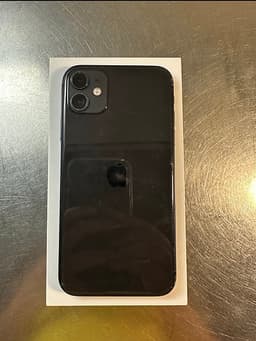Apple iPhone 11 mobil 64 GB svart