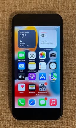 Apple iPhone SE svart 2021