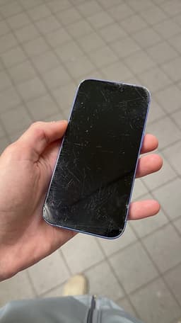 iPhone 16 blå