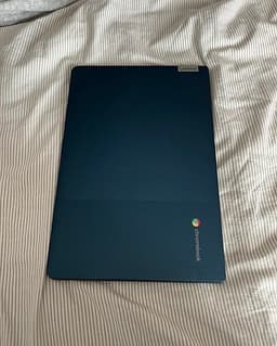 Lenovo Chromebook laptop blå