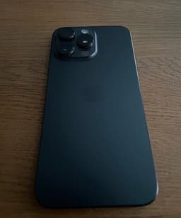 Apple iPhone 15 Pro Max mobiltelefon svart