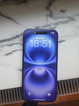 Apple iPhone 16 128 GB blå