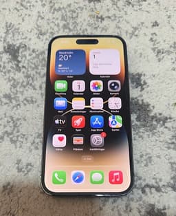 Apple iPhone 14 Pro 128 GB svart