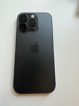 Apple iPhone 16 Pro 128 GB svart
