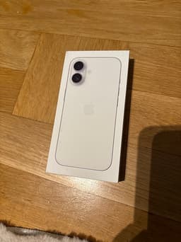 Apple iPhone 16 128 GB vit