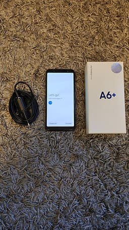 Samsung Galaxy A6+ mobil 32 GB svart