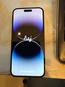 Apple iPhone 14 Pro Max 128 GB svart