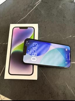 Apple iPhone 14 mobil 128 GB svart