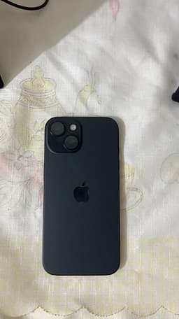 Apple iPhone 15 mobil 128 GB svart