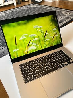 Apple MacBook Air m4 bärbar dator 15 tum silver