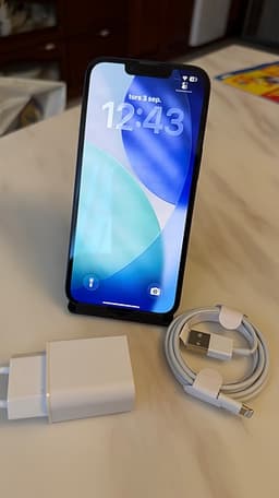 Apple iPhone 14 mobil 128 GB svart