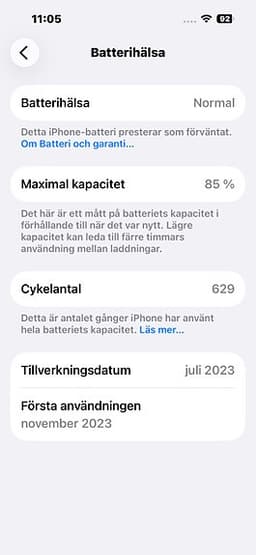Apple iPhone 15 Pro 256 GB blue titainium