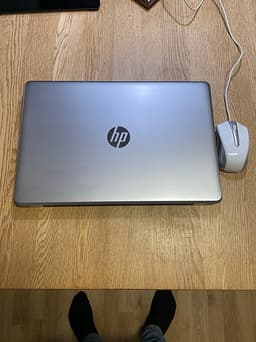 HP laptop 15 tum silver