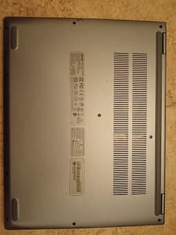 Acer laptop 14 tum silver