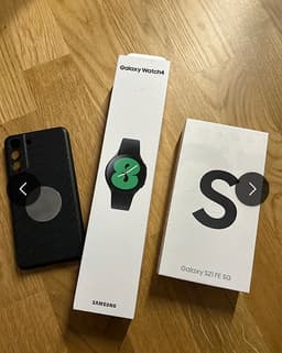 Samsung Galaxy S21 FE 5G + Samsung Galaxy Watch 4