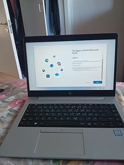 HP bärbar dator 14 tum silver