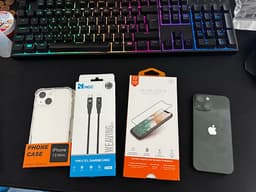 iPhone 13 mini 128GB Batteri 85% med nya tillbehör