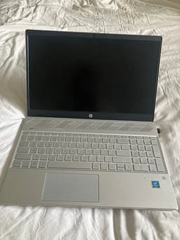HP laptop 15 tum silver