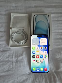 Apple iPhone 15 128 GB blå