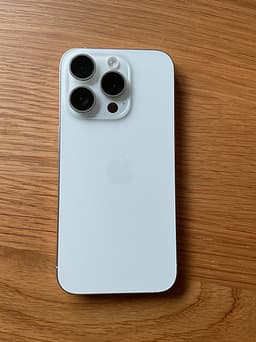 Apple iPhone 15 Pro smartphone 128 GB vit