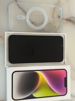 Apple iPhone 14 128 GB vit