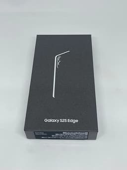 Samsung Galaxy S25 Edge (256GB) Jet Black - oöppnad
