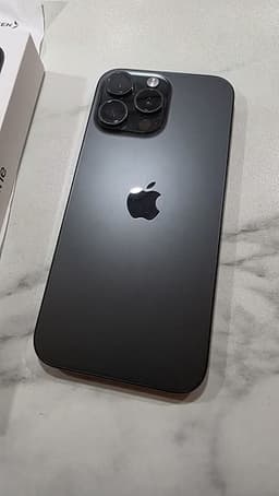 Apple iPhone 16 Pro Max 512 GB svart