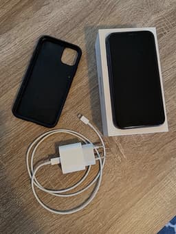 iPhone 11 64 GB svart ny skick