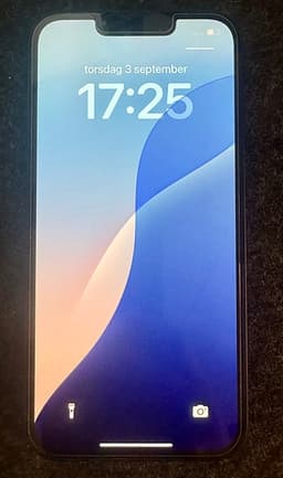 Apple iPhone 13 128 GB 100% batteri