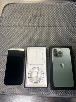 Apple iPhone 13 Pro Max 128 GB grön