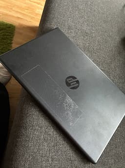 HP laptop 15 tum svart