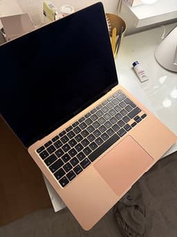 Apple MacBook laptop m1 13 tum guld