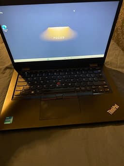 Lenovo ThinkPad laptop 14" svart