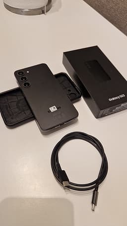 Samsung Galaxy S23 smartphone 256 GB svart