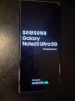 Samsung Galaxy Note20 Ultra 5G mobil 128 GB svart