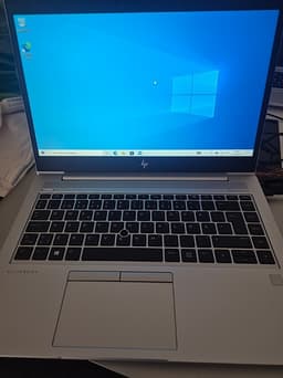 HP EliteBook laptop 14 tum silver