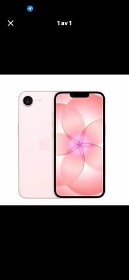 Apple iPhone 17e 256 GB rosa