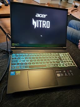 Acer Nitro gaming laptop 15,6" svart
