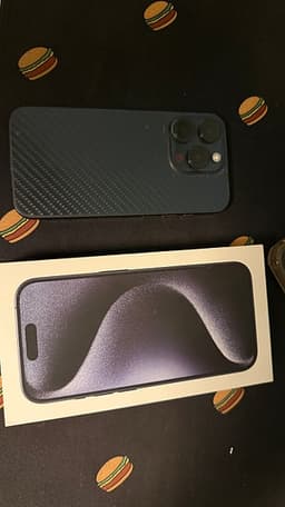 Apple iPhone 15 Pro 256 GB blå