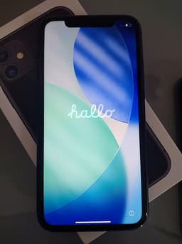 Apple iPhone 11 64 GB svart