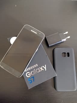 Samsung Galaxy S7 Komplett med kartong.