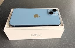 Apple iPhone 14 mobil 128 GB blå