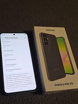 Samsung Galaxy A56 som ny!