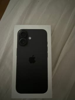 iPhone 16 128 GB svart