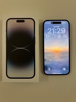 Apple iPhone 14 Pro 128 GB rymdsvart