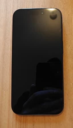 Apple iPhone 15 Pro 128 GB svart